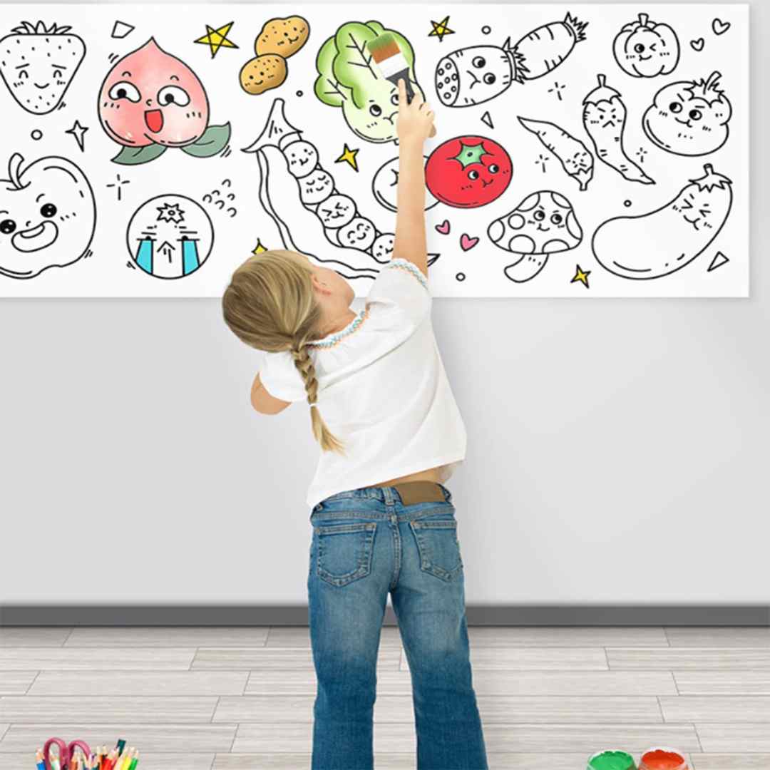 子供用の描画ロール：限りない創造性を解放しよう！ 