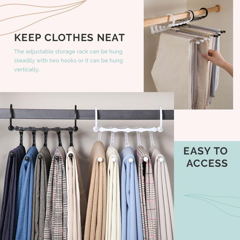 Multifunctional trouser rack 
