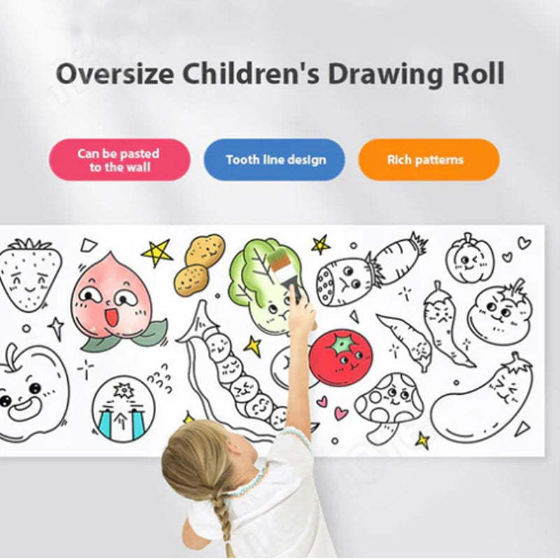 子供用の描画ロール：限りない創造性を解放しよう！ 